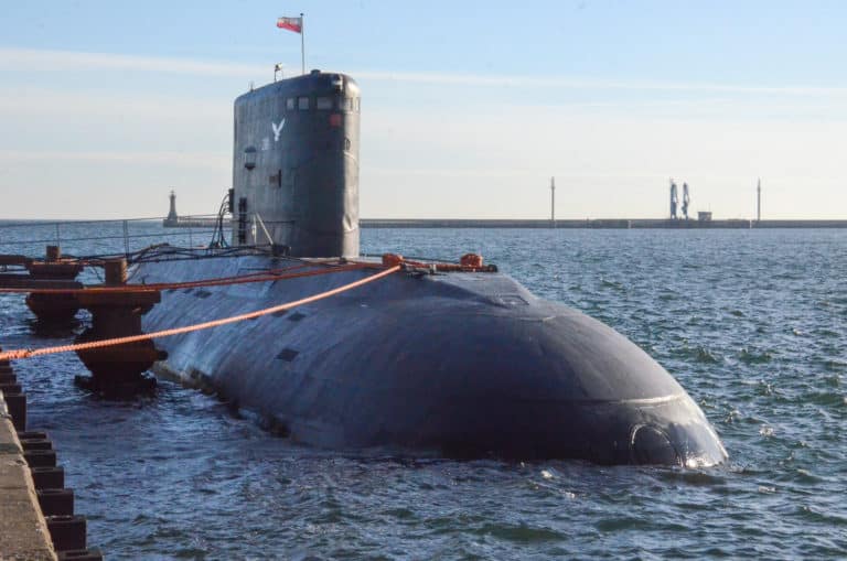 Po zakończeniu szkolenia morskiego ORP Orzeł powrócił do portu