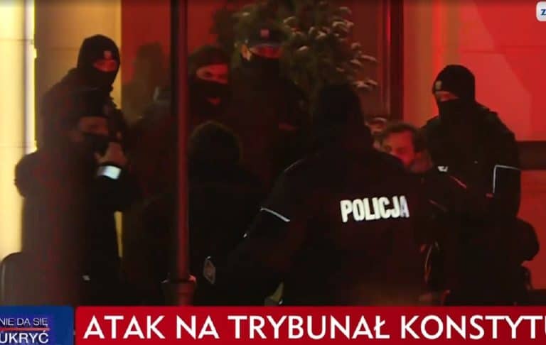 Klementyna Suchanow została zatrzymana przez policję
