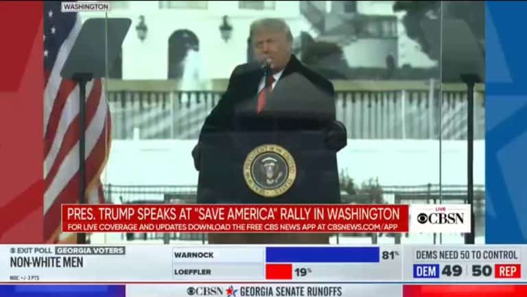 Trump: Nigdy się nie poddamy. Nigdy nie ustąpimy…