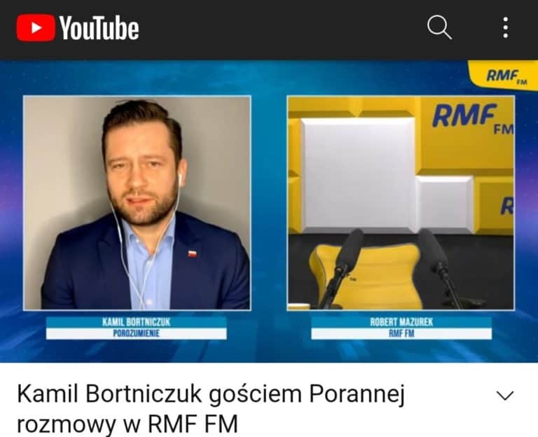 Robert Mazurek opuścił studio podczas rozmowy z Kamilem Bortniczukiem