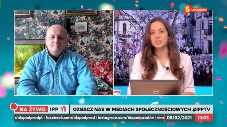 Marian Kowalski znów w telewizji „Idź pod Prąd”