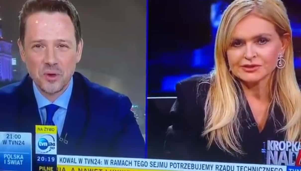 Olejnik nie wiedziała, że ma włączony mikrofon?