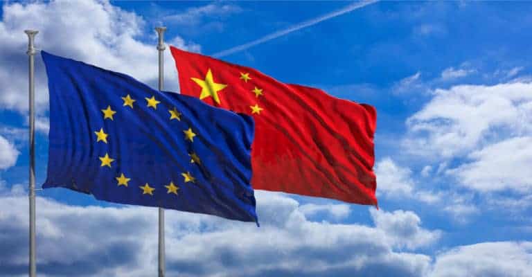 Chiny w odwecie nakładają sankcje na Unię Europejską