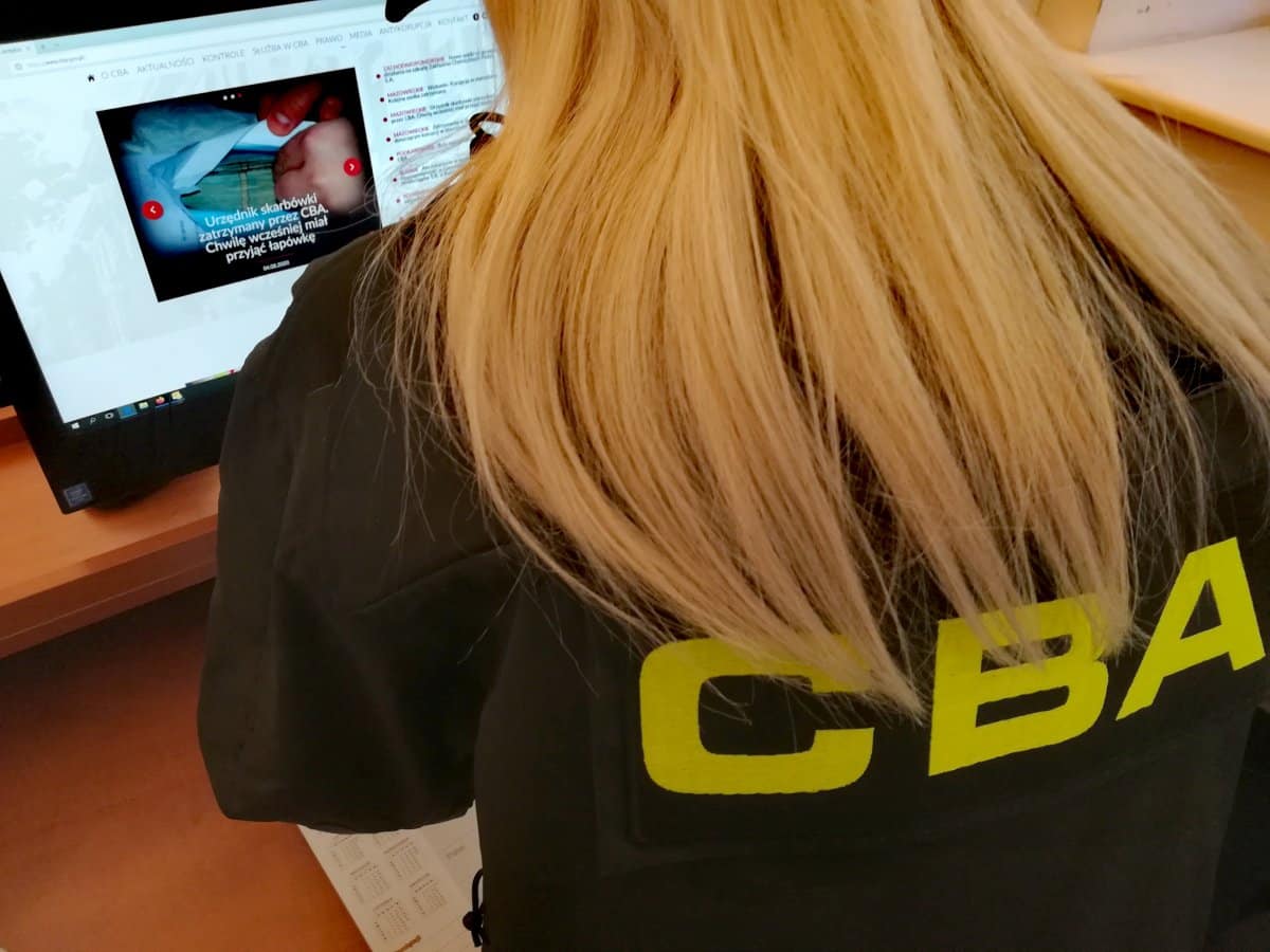 Biznesmen z Ukrainy zatrzymany przez CBA za wyłudzenia VAT