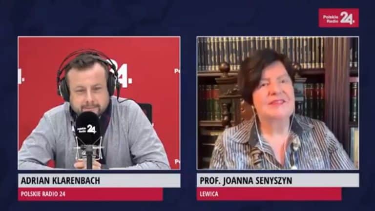 Joanna Senyszyn opowiedziała dowcip, ale coś poszło nie tak