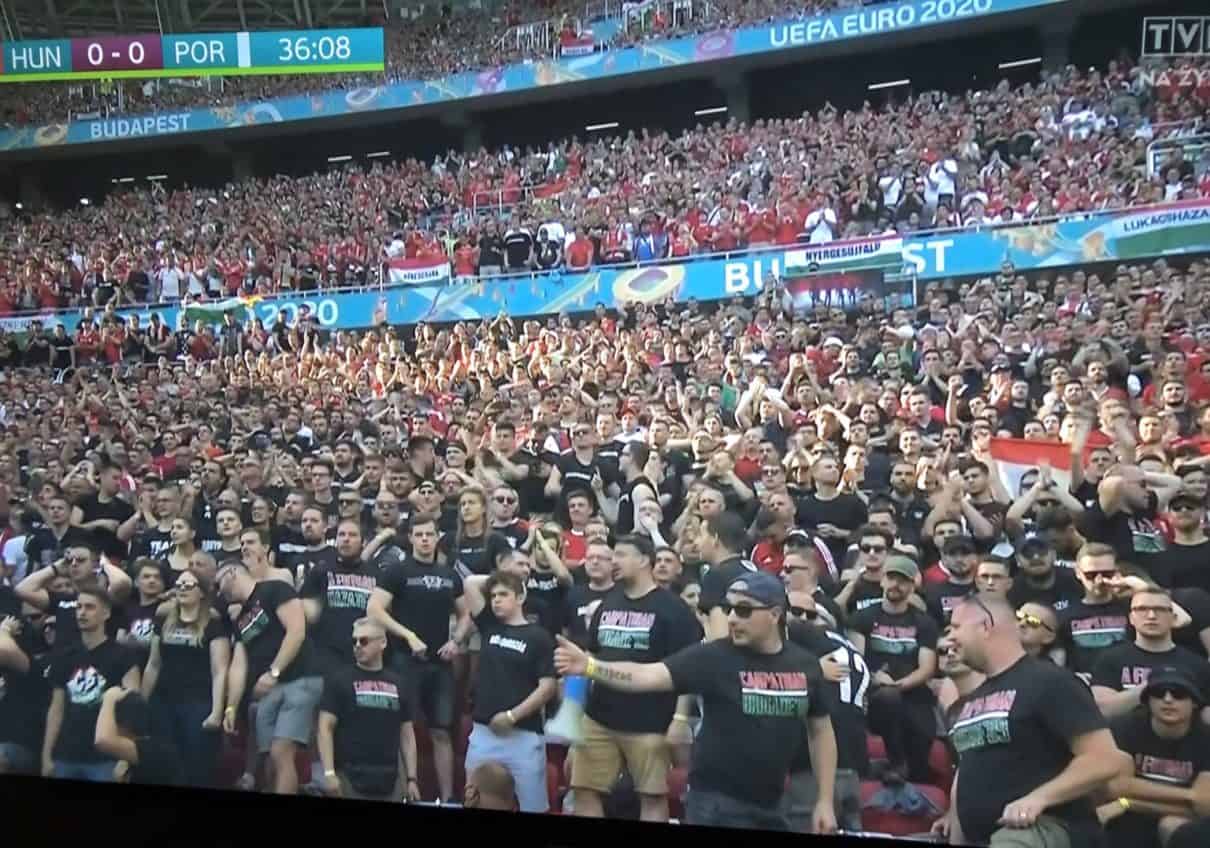 Zagorzali kibice Węgier nie podobają się UEFA. „Carpathian Brigade” pod lupą za niechęć do LGBT i klękania przed BLM