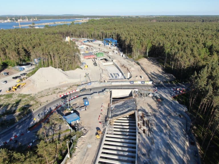 Tunel między wyspami Uznam i Wolin powinien byc gotowy we wrześniu