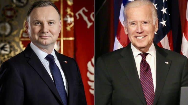 Prezydent Andrzej Duda spotkał się z Joe Bidenem