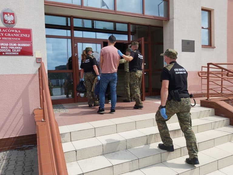 Syryjczycy przez zieloną granicę próbowali przedostać się z terytorium Ukrainy do Polski