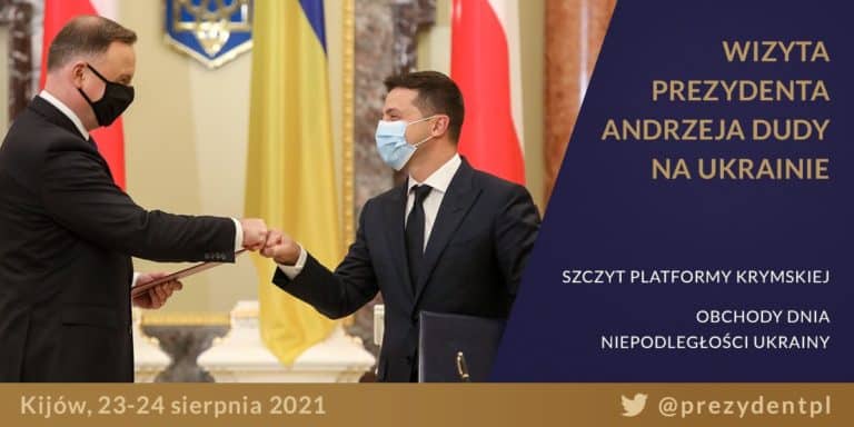 Prezydent Duda rozpoczyna trzydniową wizytę na Ukrainie