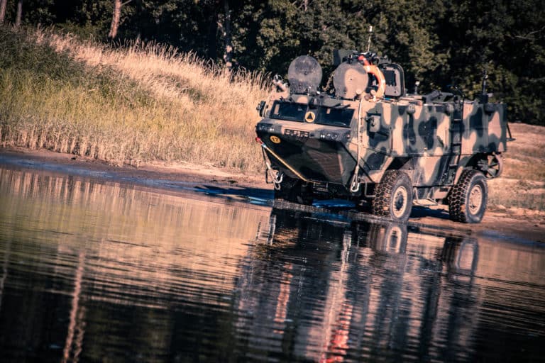 Sprawdzian następcy BRDM-2. „Kleszcz” na Białej Górze