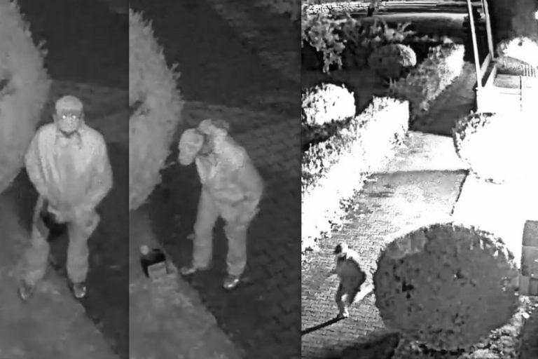 Policja udostępniła nowe nagranie z podpalenia budynku sanepidu w Zamościu