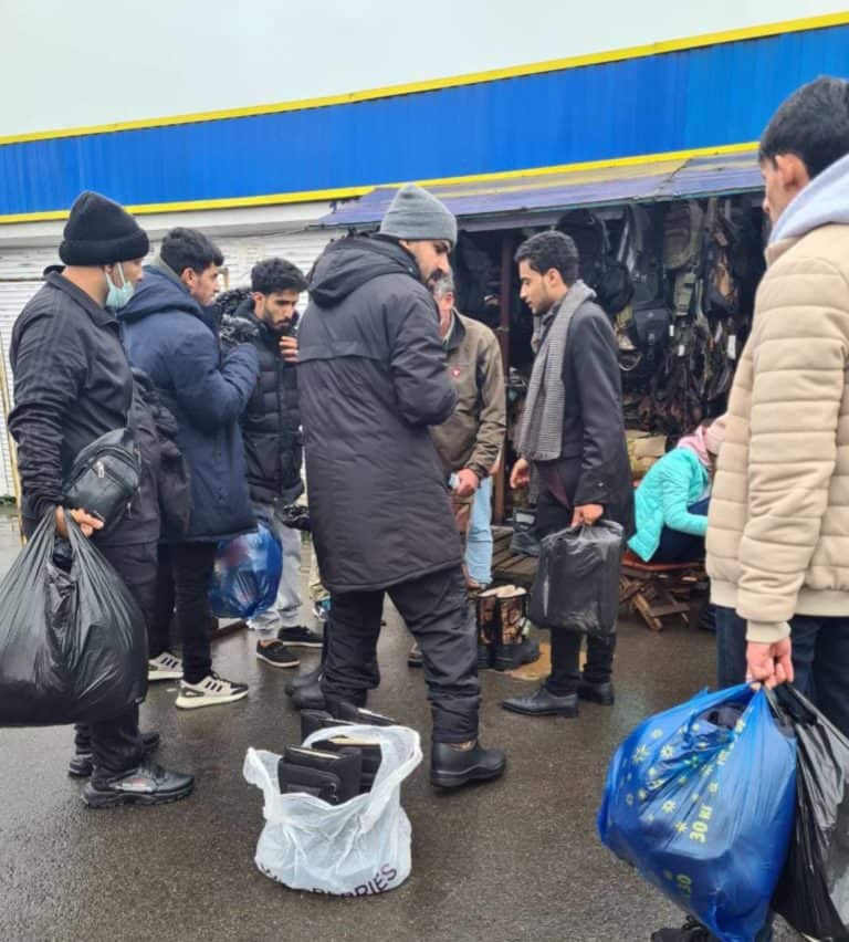 Port lotniczy w Mińsku został sparaliżowany przez koczujących tam migrantów
