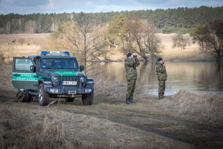 To był pracowity weekend dla funkcjonariuszy Straży Granicznej