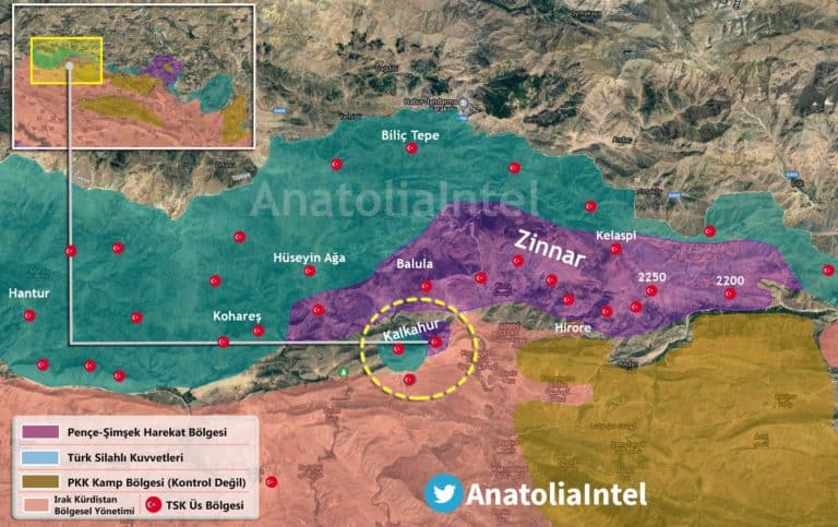 Irak: Oddziały tureckie przejęły kontrolę nad wschodnim szczytem Metina/Kalkahur
