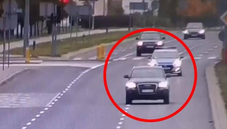 Pędził przez Białystok 200 km/h. Wiózł migrantów z Iraku
