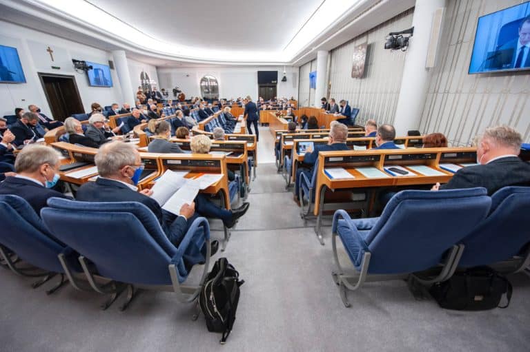 Senat podjął decyzję w kwestii budowy zapory na granicy z Białorusią