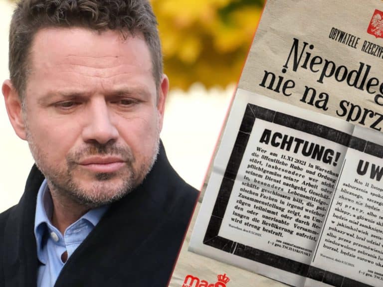 Organizatorzy Marszu Niepodległości zakpili z Rafała Trzaskowskiego