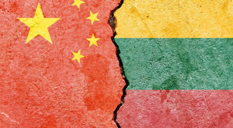 Litwa wzywa Europę do zrywania więzi gospodarczych z Chinami