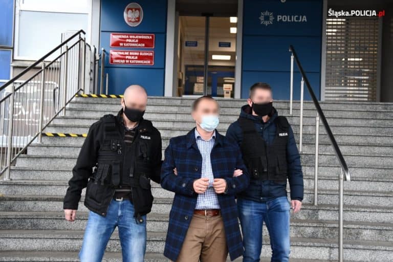 Były prezydent Świętochłowic zatrzymany przez policję