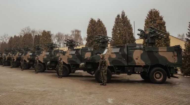 19 Lubelska Brygada Zmechanizowana już z kompletem przeciwlotniczych „Popradów”