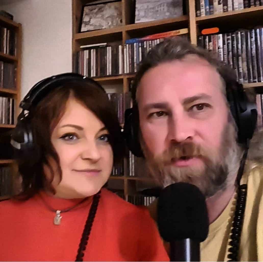 Walentynkowa wizyta w Studio Londyn (Radio Wnet). Iza Smolarek oraz Alex Sławiński – tym razem nie przy mikrofonach