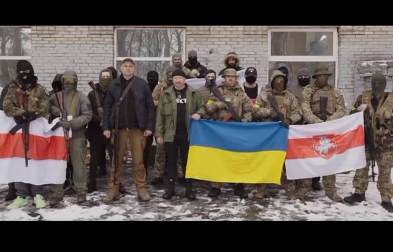 Na Ukrainie powstaje Legion Białoruski, formowana jest 1. Kompania