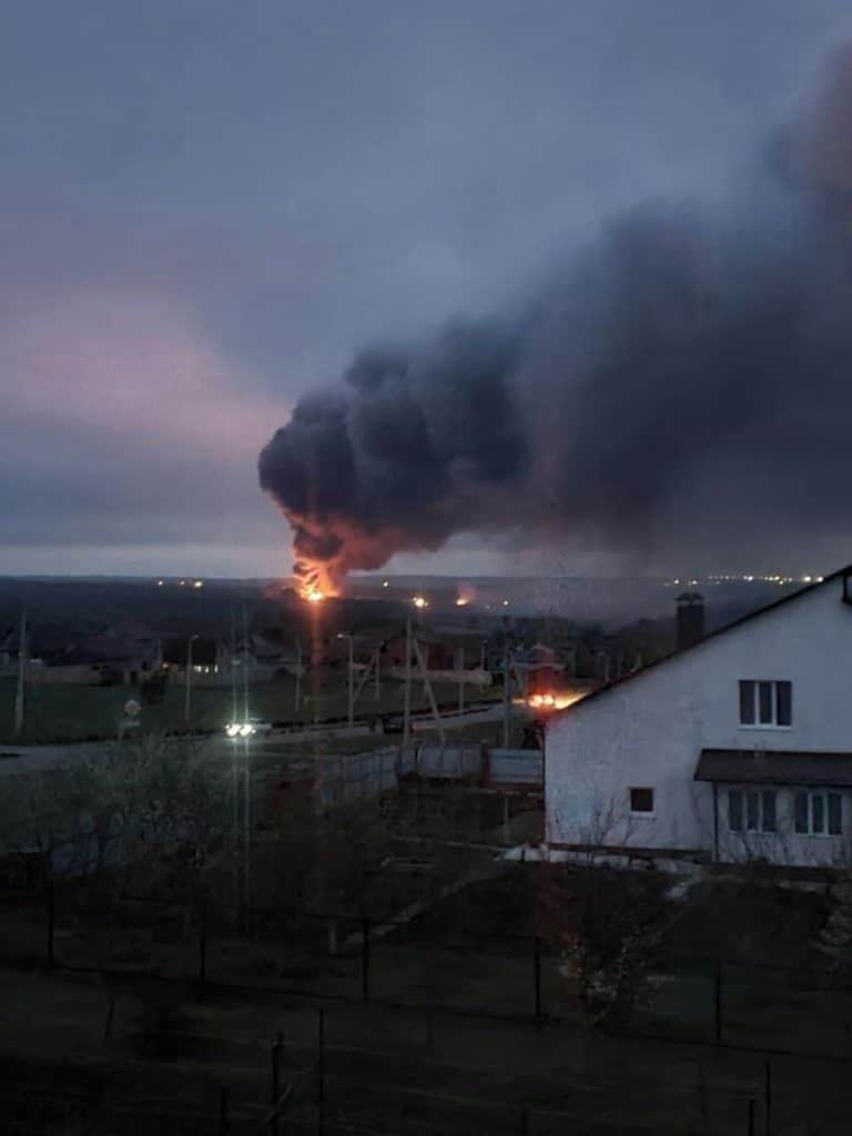 Wybuchy w rosyjskich miastach przy granicy z Ukrainą, płonie skład amunicji koło Biełgorodu