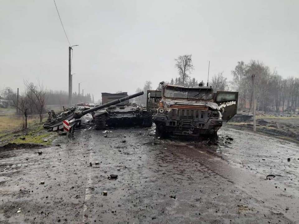 Wojska ukraińskie odzyskują teren w obwodzie czernihowskim