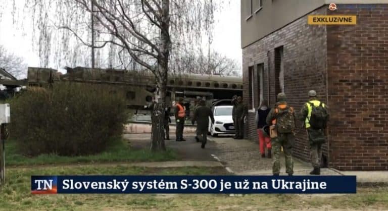 Słowacja przekazała Ukrainie przeciwlotnicze systemy dalekiego zasięgu S-300