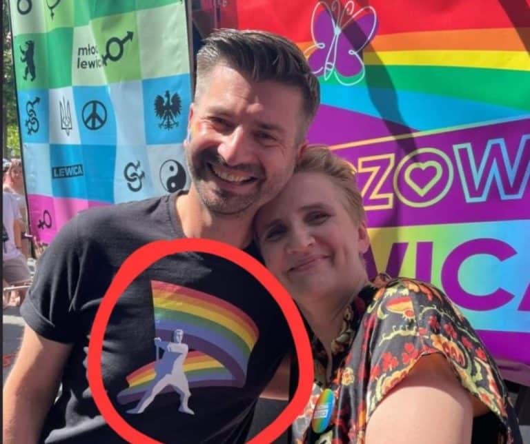 Prowadzony na smyczy człowiek-pies, czyli kogo to nie było na dzisiejszej paradzie LGBT w Warszawie…