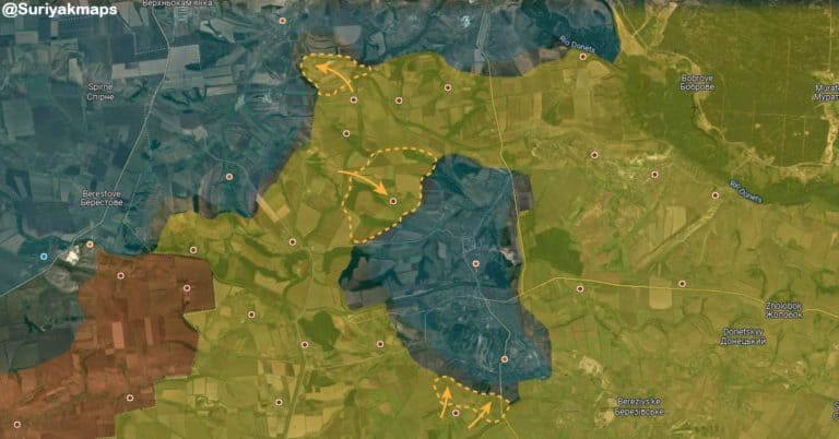 Zaciska się pierścień okrążenia wokół zgrupowania wojsk ukraińskich okrążonego w rejonie Zołotego