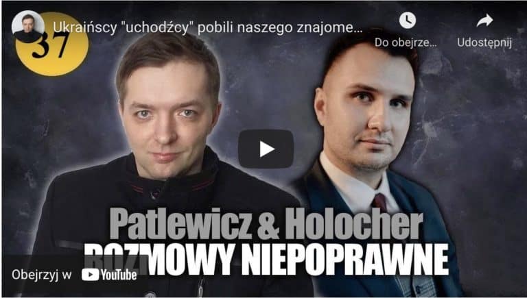 Ukraińscy „uchodźcy” pobili naszego znajomego! Holocher i Patlewicz NA ŻYWO