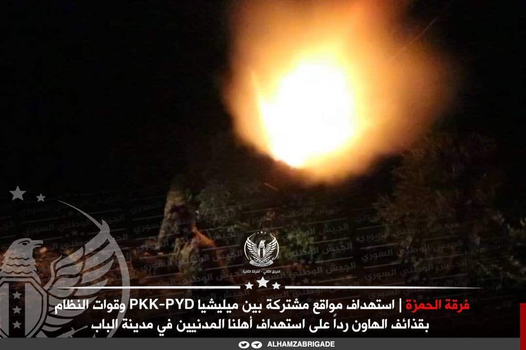 Gorąca noc w północnej Syrii. Protureccy bojownicy wzięli odwet za śmierć cywili w Al-Bab