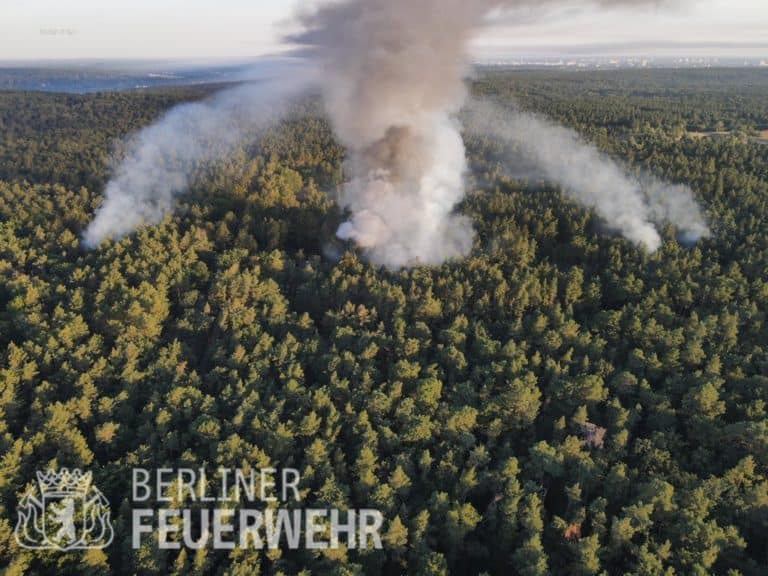 Eksplozja w składzie materiałów wybuchowych na obrzeżach Berlina