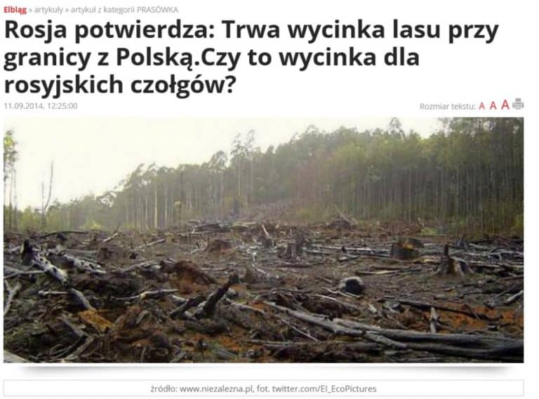 Kompromitacja pseudoekologów. „Niestety nie sprawdziliśmy przed publikacją…”
