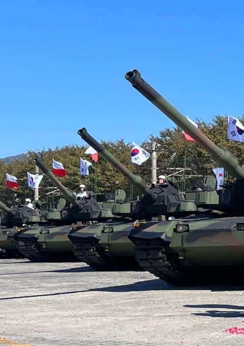 Pierwsze koreańskie czołgi K2 są już w drodze do Polski