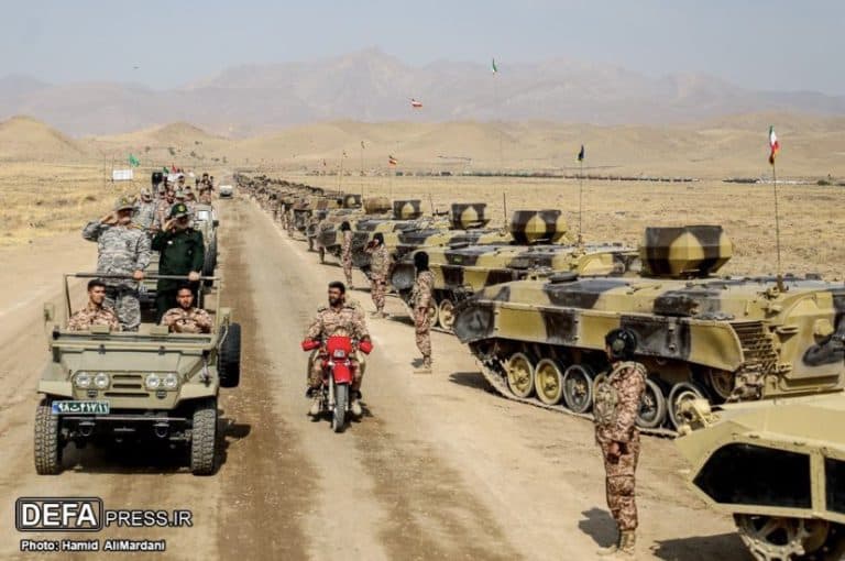 Iran skoncentrował ogromną ilość wojsk przy granicy z Azerbejdżanem /zdjęcia/