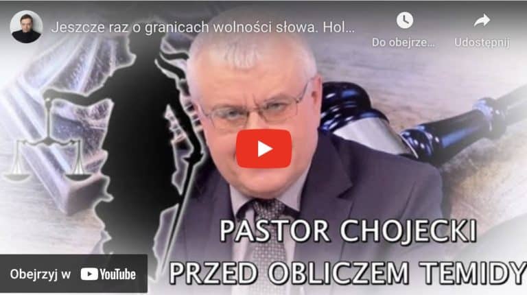 Jeszcze raz o granicach wolności słowa. Holocher, Murgrabia i Patlewicz NA ŻYWO