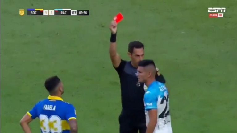 Dziesięć czerwonych kartek w meczu o superpuchar Argentyny