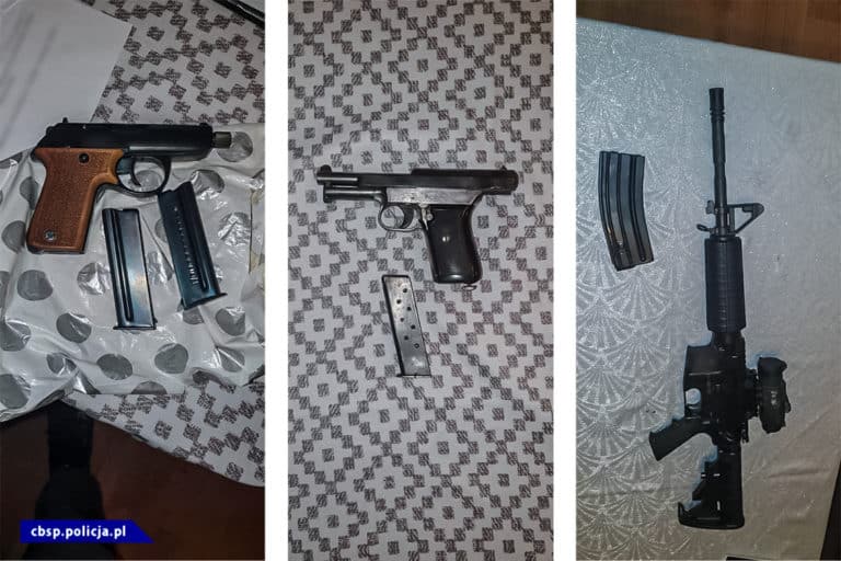 CBŚP przejęło w tym roku ponad 430 sztuk nielegalnej broni
