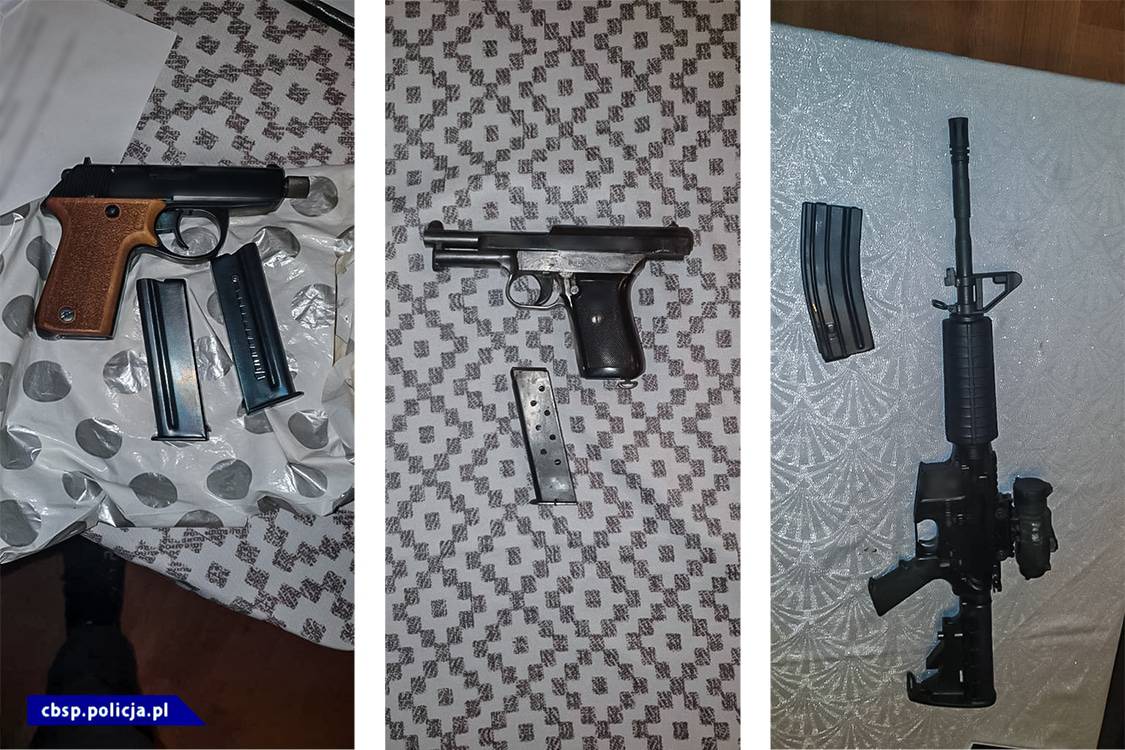CBŚP przejęło w tym roku ponad 430 sztuk nielegalnej broni