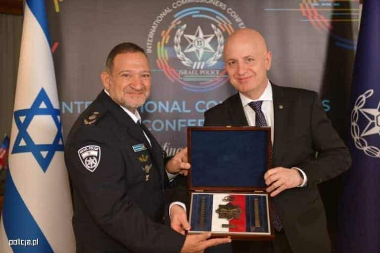 Szefowie polskiej policji przebywali z wizytą w Izraelu