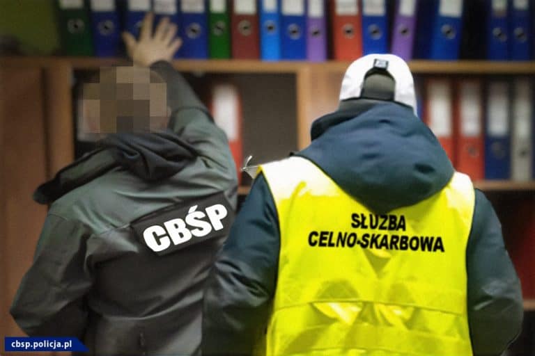 Siedem osób zatrzymanych we wspólnej akcji CBŚP i KAS