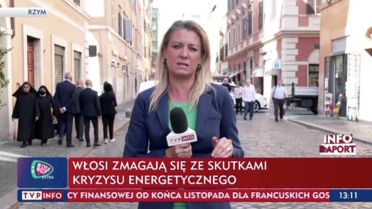Korespondentka TVP w Rzymie odsunięta od obowiązków