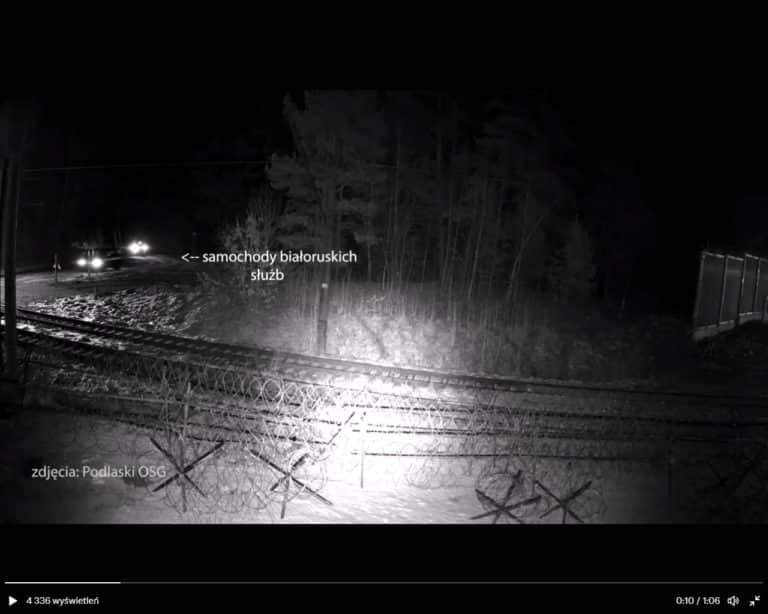 Tak służby białoruskie organizują przerzut migrantów do Polski /film/
