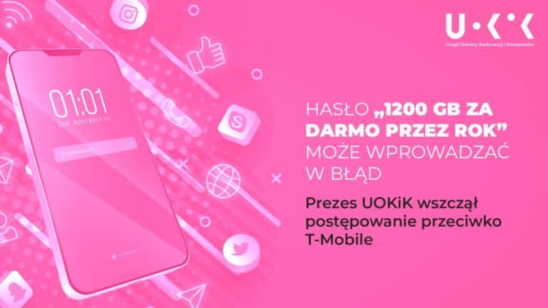 Prezes UOKiK wszczął postępowanie przeciwko T-Mobile Polska