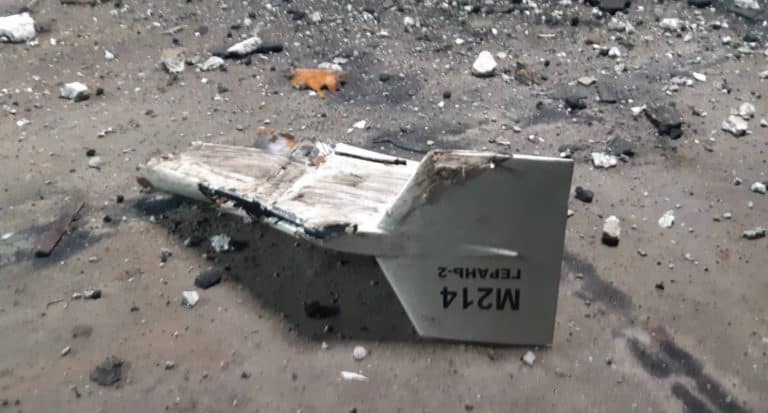 W nocy Kijów znów był atakowany przy użyciu irańskich dronów