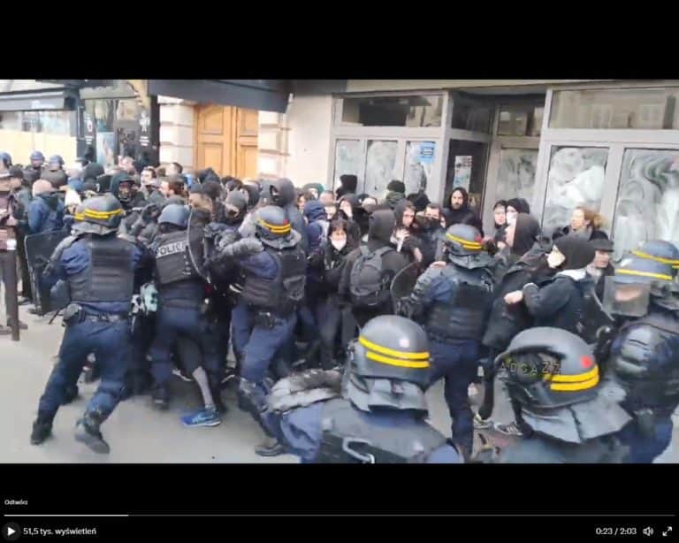 Ogromne protesty we Francji. Prawie milion osób na ulicach