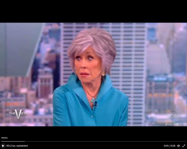 Jane Fonda wzywa do mordowania działączy pro-life